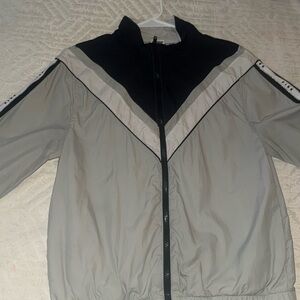 Pink light rain jacket